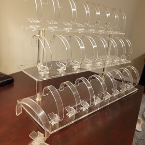 New Clear 25 Watch Collection Display Organizer Set